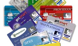 Tipos de tarjetas, Clasificación de tarjetas bancarias